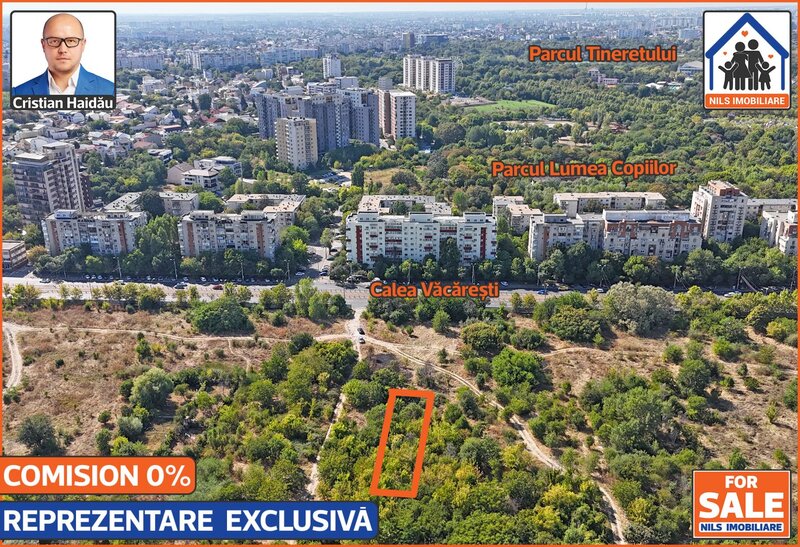 Calea Vacaresti Teren 500mp (12x42) POT: 70%-80% CUT: 4.5
